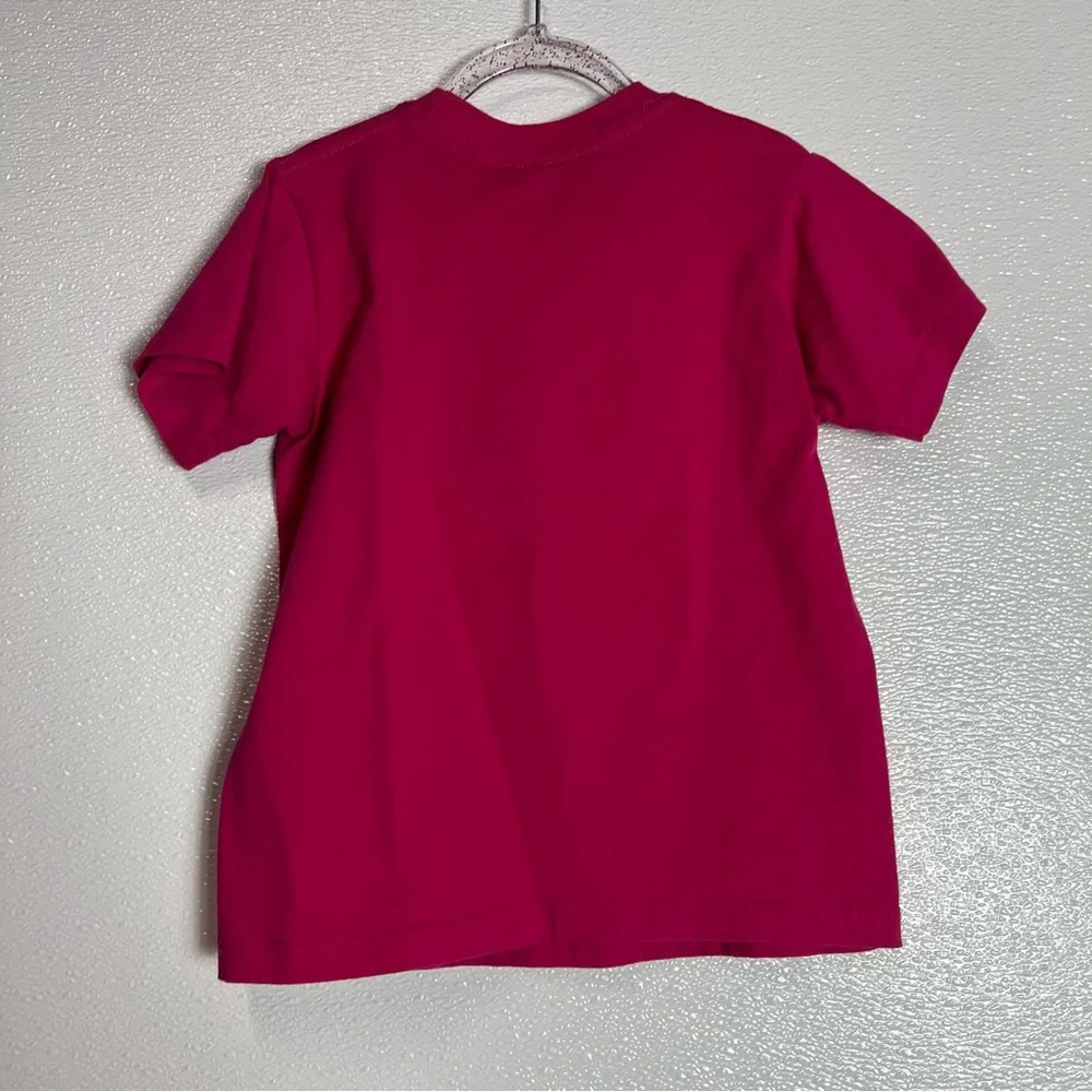 Girls Pink Graphic Tee La Llorona‎ Shirt Size M Kids Cotton